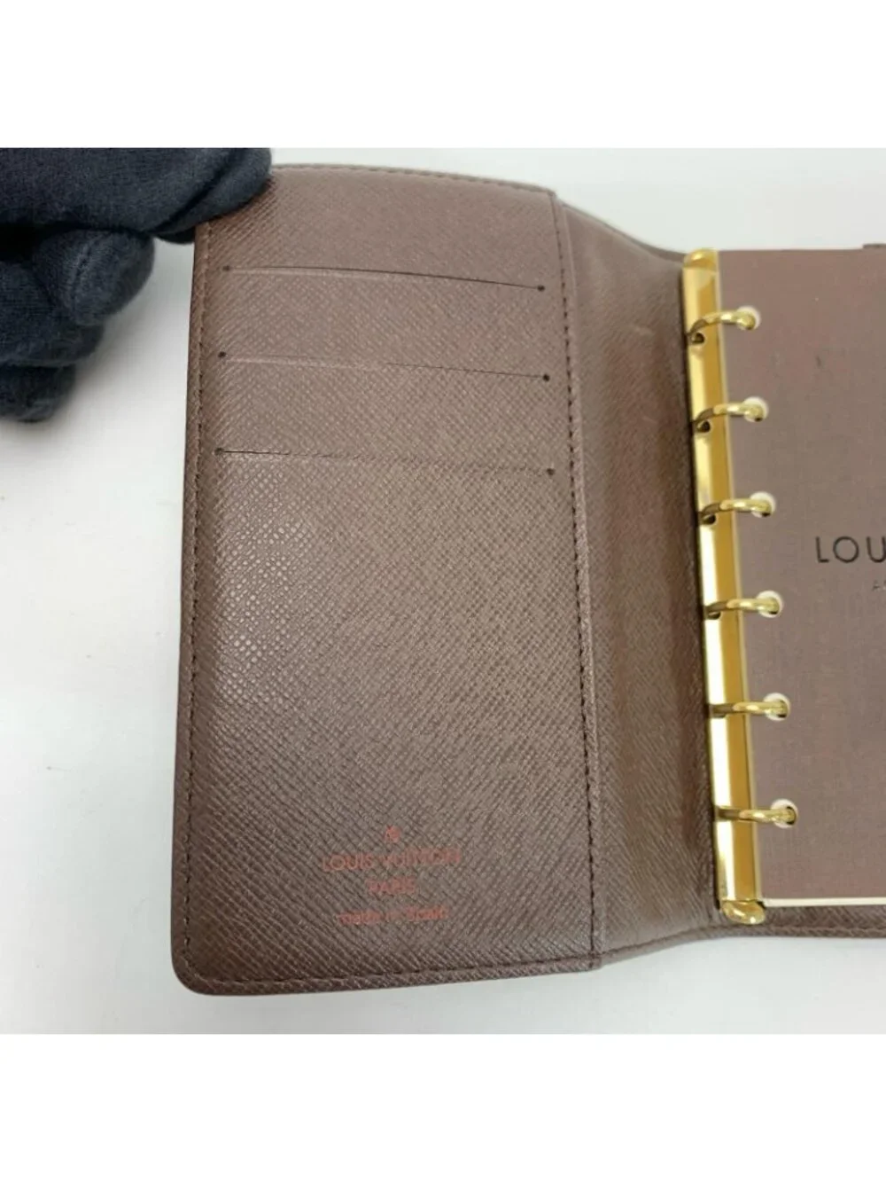 Louis Vuitton Agenda Ebene Notebook Cover